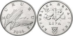 World Coins - Croatia, Lipa, 2001, Aluminum, , KM:3