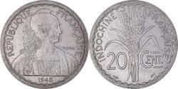 World Coins - Coin, FRENCH INDO-CHINA, 20 Cents, 1945, Paris, ESSAI, , Aluminum, KM:E39