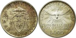 World Coins - Coin, VATICAN CITY, Sede Vacante, 500 Lire, 1963, , Silver, KM:75