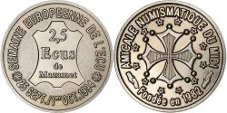 World Coins - France, Medal, 2.5 Ecu de Mazamet, 1995, Nickel,