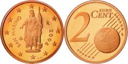 World Coins - San Marino, 2 Euro Cent, 2008, , Copper Plated Steel, KM:441