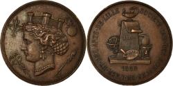 World Coins - France, Token, Société Impériale des Sciences de l'Agriculture, Lille, 1866