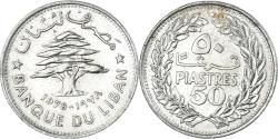 World Coins - Coin, Lebanon, 50 Piastres, 1978