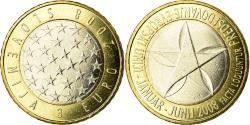 World Coins - Slovenia, 3 Euro, 2008, , Bi-Metallic, KM:81