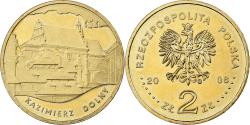 World Coins - Poland, 2 Zlote, 2008, Warsaw, Brass, , KM:641