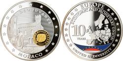 World Coins - Monaco, Medal, Union Economique et Monétaire, 2009, , Copper Plated