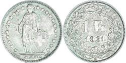 World Coins - Coin, Switzerland, Franc, 1961, Bern, , Silver, KM:24