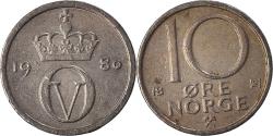 World Coins - Coin, Norway, 10 Öre, 1980
