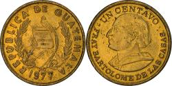 World Coins - Coin, Guatemala, Centavo, Un, 1977, , Brass, KM:275.1