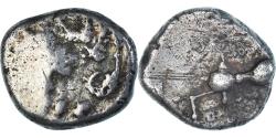 Ancient Coins - Coin, Aedui, Denier à la tête casquée, 80-50 BC, , Silver