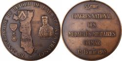World Coins - France, Medal, 53ème Congrès National des Médaillés Militaires, Colmar