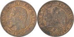 World Coins - Coin, France, Napoleon III, Napoléon III, Centime, 1855, Lille,