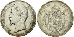 World Coins - Coin, France, Napoleon III, Napoléon III, 5 Francs, 1855, Strasbourg