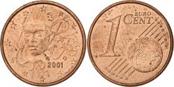 World Coins - France, Euro Cent, 2001, Paris, FDC, , Copper Plated Steel, KM:1282