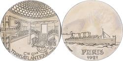 World Coins - France, Medal, Les Grands Transatlantiques, Paris, Copper-nickel, C. Gondard