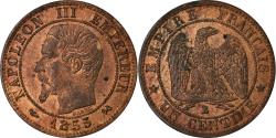 World Coins - Coin, France, Napoleon III, Napoléon III, Centime, 1855, Rouen,