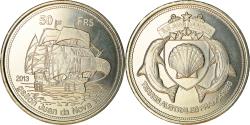 World Coins - Coin, France, 50 Francs, 2013, Ile Juan Da Nova, , Cupro-nickel Aluminium
