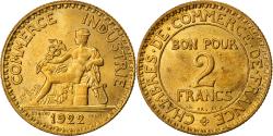 World Coins - Coin, France, Chambre de commerce, 2 Francs, 1922, Paris,