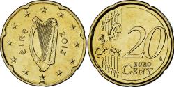 World Coins - IRELAND REPUBLIC, 20 Euro Cent, 2013, Sandyford, , Brass, KM:48