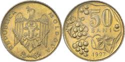 World Coins - Coin, Moldova, 50 Bani, 1997