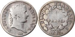 World Coins - Coin, France, Napoléon I, Franc, 1813, Limoges, , Silver, KM:692.7