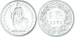 World Coins - Coin, Switzerland, Franc, 1965, Bern, , Silver, KM:24