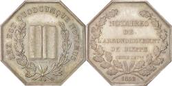 World Coins - France, Token, Notary, 1852, , Silver, Lerouge:116