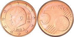 World Coins - Belgium, 5 Euro Cent, 2013, Brussels, , Copper Plated Steel, KM:276