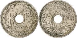 World Coins - France, 25 Centimes, Lindauer, .1940., Paris, Maillechort, , Gadoury:381