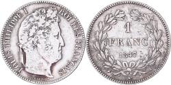 World Coins - France, Louis Philippe I, Franc, 1847, Paris, Silver, , Gadoury:453