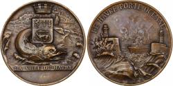 World Coins - France, Medal, La ville du Havre, Bronze, Saladin,