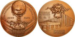 World Coins - France, Medal, Syndicat des Ouvriers des Monnaies et Médailles, 1980, Gedalge