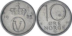 World Coins - Norway, 10 Öre, 1985