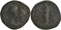 Ancient Coins - Coin, Faustina I, Sestertius, Rome, , Bronze, RIC:1124