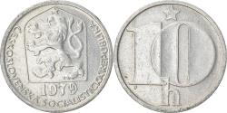 World Coins - Coin, Czechoslovakia, 10 Haleru, 1979, , Aluminum, KM:80