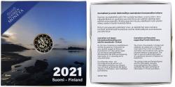 World Coins - Finland, 2 Euro, Journalism, Proof, 2021, Vantaa, Bi-Metallic,