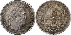 World Coins - France, Louis-Philippe I, 1/2 Franc, 1831, Paris, Silver, , Gadoury:408