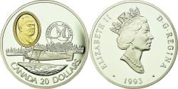 World Coins - Coin, Canada, Elizabeth II, 20 Dollars, 1993, Royal Canadian Mint, Ottawa