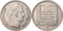 World Coins - Coin, France, Turin, 10 Francs, 1946, Beaumont - Le Roger, Rameaux longs