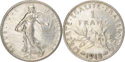 World Coins - Coin, France, Semeuse, Franc, 1913, Paris, , Silver, KM:844.1