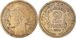 World Coins - Coin, France, Morlon, 2 Francs, 1938, Paris, , Aluminum-Bronze, KM:886