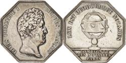 World Coins - France, Token, Notary, Compagnie des Notaires de Paris, Louis Philippe I