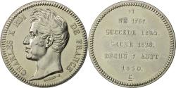 World Coins - France, Medal, Roi de France, Charles X, History, , Nickel