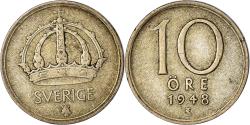 World Coins - Coin, Sweden, 10 Öre, 1948