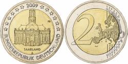 World Coins - Germany, 2 Euro, Saarland, 2009, Berlin, Bi-Metallic, , KM:276