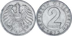 World Coins - Austria, 2 Groschen, 1973