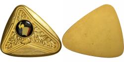 World Coins - France, Medal, Accordéon Club de France, Gilt Bronze,