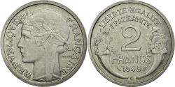 World Coins - Coin, France, Morlon, 2 Francs, 1945, Castelsarrasin, , Aluminum