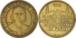 World Coins - France, Medal, Exposition Coloniale Internationale, Paris 1931, Océanie, Arts &