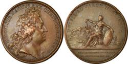 World Coins - France, Medal, Louis XIV, Levée du Siège de Toulon, 1707, Mauger,